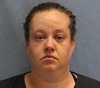 Pulaski County Jail mug of Candace Chapman Scott. (Courtesy of the Pulaski County Jail)